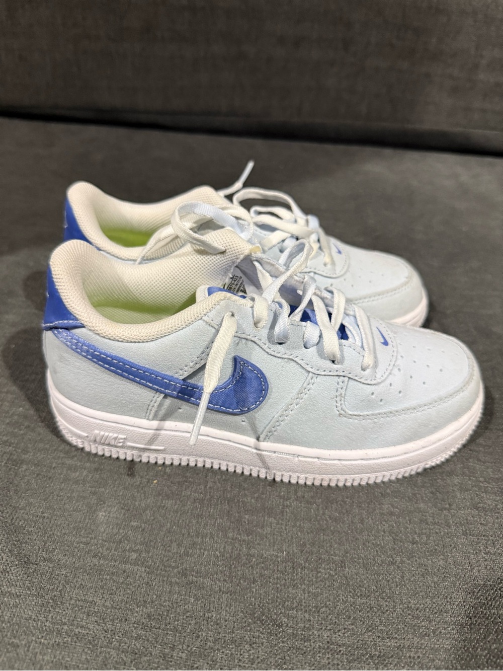 Nike Kids Force 1 LV8 TD Blue Tint Polar Youth Toddler size 13C